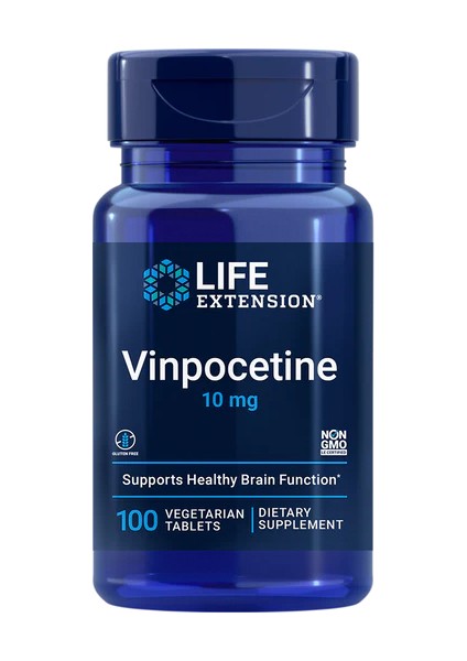 Vinpocetine 10 Mg - 100 Vegetarian Tablets
