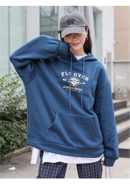 Kadın The Theater Baskılı Sweatshirt fiyatları