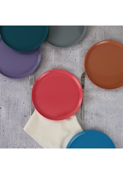 Nordic Mixed Pasta Tabağı 22 cm 6 Adet - 406/620 fiyatları