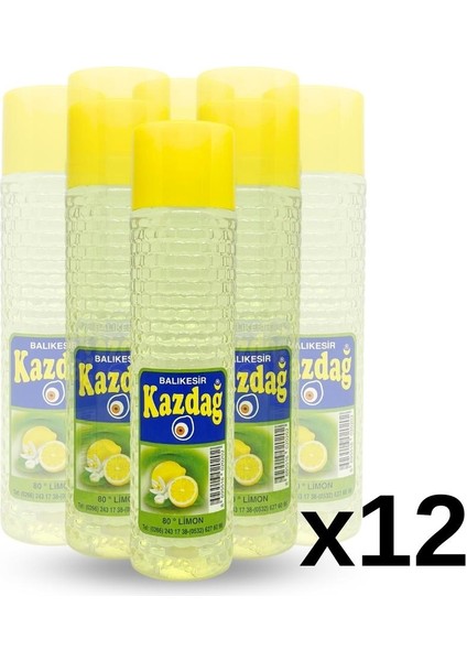 12'li Limon Kolonyası - Ufak Pet fiyatları