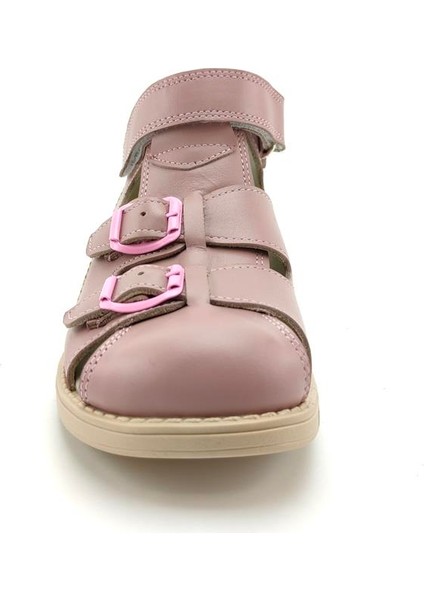 Deri Ortopedik Çocuk Sandalet F C646-1 modelleri