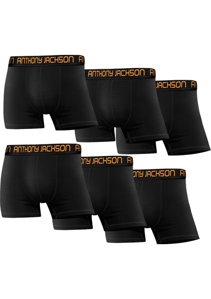 Likralı 6'lı Kutu Premium Erkek Boxer Arthur