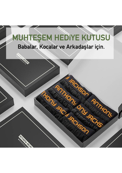 Likralı 6'lı Kutu Premium Erkek Boxer Arthur fiyatları