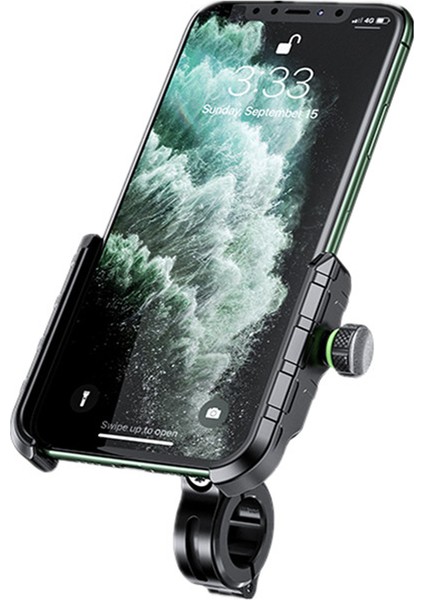 M8S Bisiklet Motosiklet Scooter Telefon Tutucu Gidon ve Ayna Bağlantılı 3.5 - 7.ö Inç