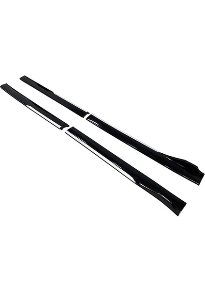 Universal Flaplı Marşpiyel Race Beyaz-Piano Black Abs