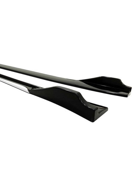 Universal Flaplı Marşpiyel Race Beyaz-Piano Black Abs modelleri