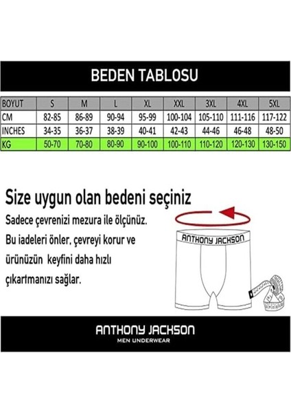 Likralı 6'lı Kutu Premium Erkek Boxer Lıon