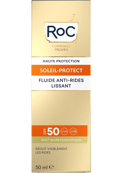 Soleil Protect Anti Wrinkle Fluid Spf 50 50 ml