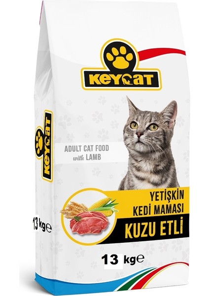 Kuzu Etli Yetişkin Kuru Kedi Maması 13 kg fiyatları