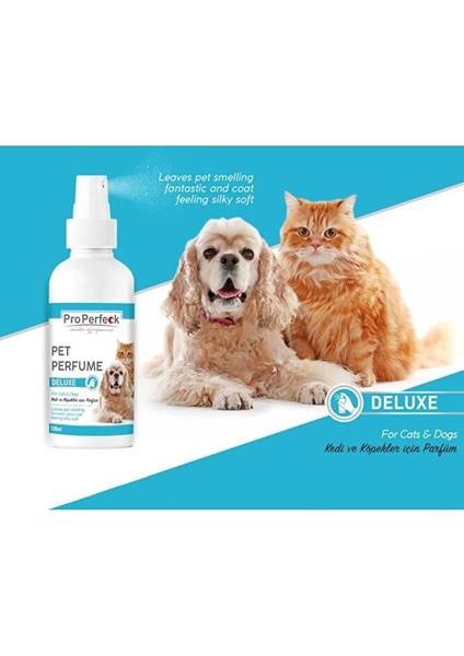 Perfume Deluxe Kedi ve Köpek Tüy Bakım Spreyi Parfümü 100 ml