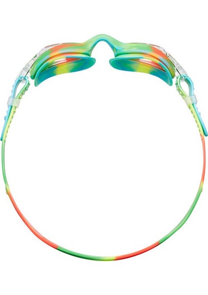 Swimple Tie-Dye Yeşil/turuncu Çocuk Yüzücü Gözlüğü, Çocuk Antrenman Gözlük