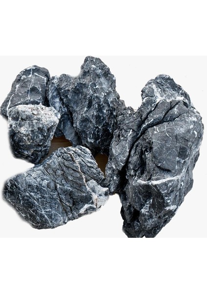 Black Seiryu Akvaryum Dekor Kaya 1kg