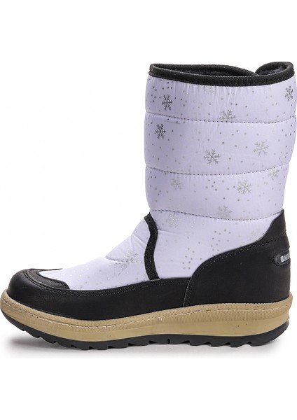 Lp 708090 Kar Desenli Cırtlı Kız Çocuk Kar Bot Ayakkabı indirimleri