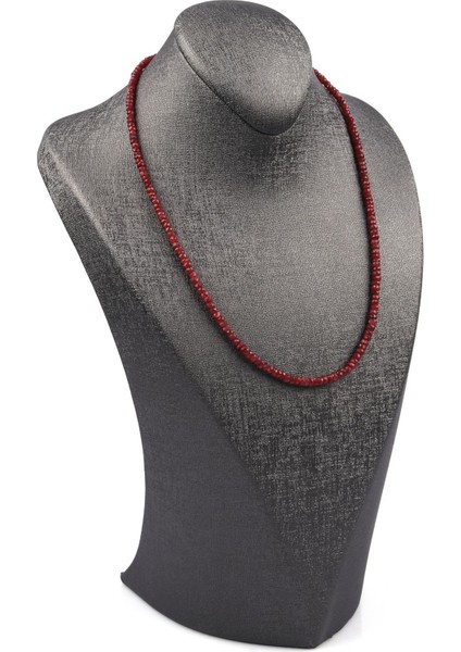 Yakut Doğal Taş Kolye Hint Kesim fiyatları