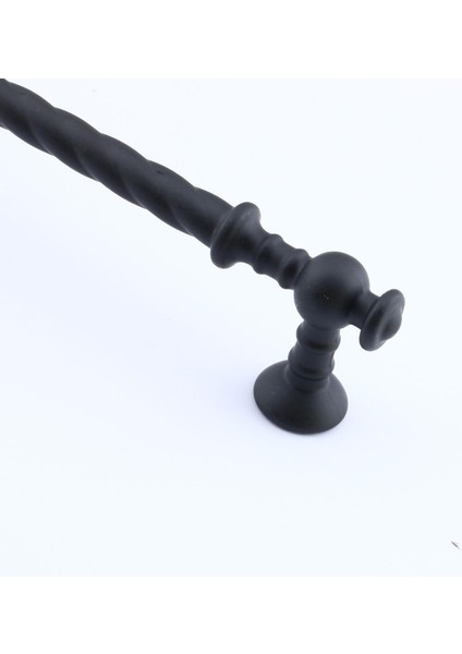 Burgu Mobilya Mutfak Dolabı Çekmece Dolap Kapak Kulpu Kulbu Mat Siyah 96 mm Metal Kulp indirimleri
