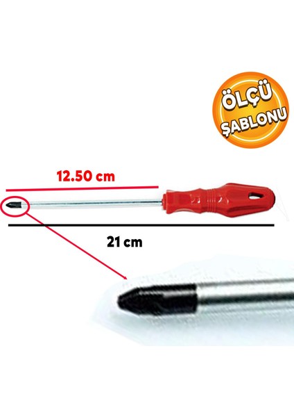 Rodex Tornavida 5X125 Yıldız Uçlu Klasik