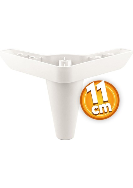 Aspen Lüks Mobilya Kanepe Koltuk Tv Ünitesi Baza Ayağı Ayakları 11 Cm Beyaz Ayak (4 Adet) modelleri