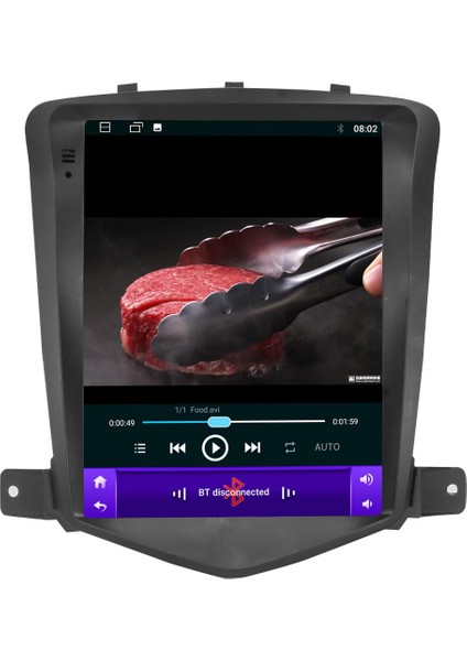 Chevrolet Cruze Android 10 Multimedya Carplay 2gb RAM+32GB HDD Navigasyon Tesla Ekran
