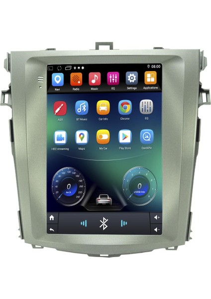 Toyota Corolla Android 13 Multimedya Carplay 4gb Ram + 64GB HDD Navigasyon Tesla Ekran modelleri