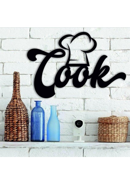 Cook Ahşap Duvar Süsü
