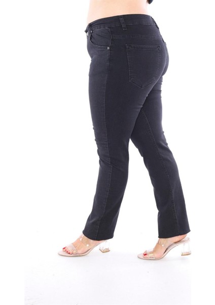 Jeans 305 Boru Paça Yüksek Bel 40-52