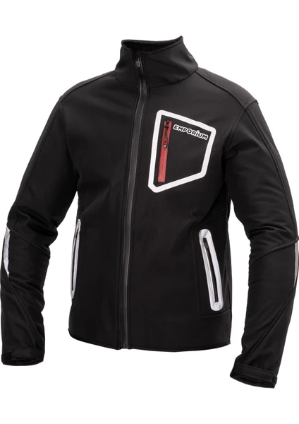 Gt Softshell Motorcu Montu Siyah