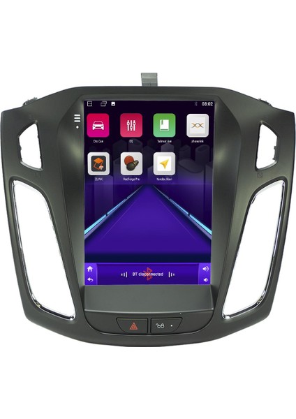 Ford Focus 3 Android 10 Multimedya Carplay 2gb RAM+32GB HDD Navigasyon Tesla Ekran