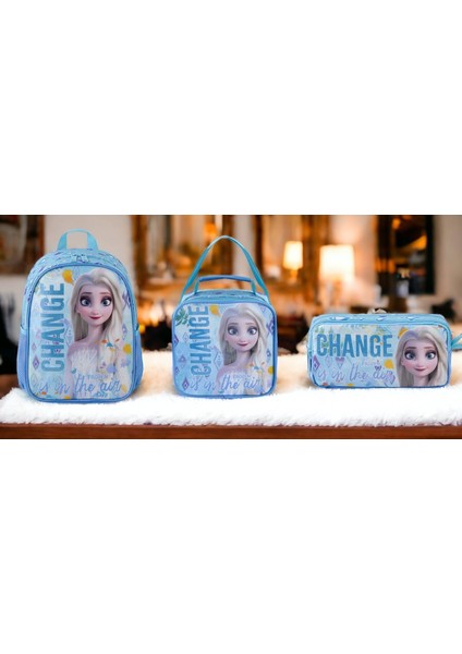 Anaokulu Çantası Hawk Jr Change , Beslenme Çantası ve Kalem Kutu
