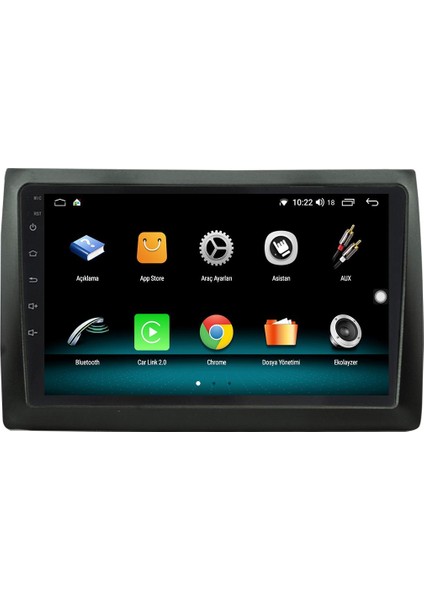 Fiat Stilo Android 10 Carplay Özellikli Navigasyon Multimedya 2gb Ram + 32GB HDD