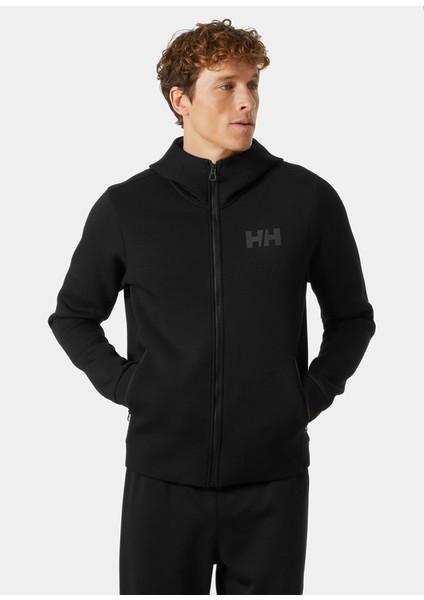 Hp Ocean Sailing Full Zip 2.0 Erkek Siyah Kapüşonlu Ceket