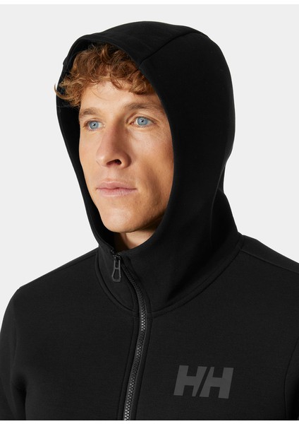 Hp Ocean Sailing Full Zip 2.0 Erkek Siyah Kapüşonlu Ceket