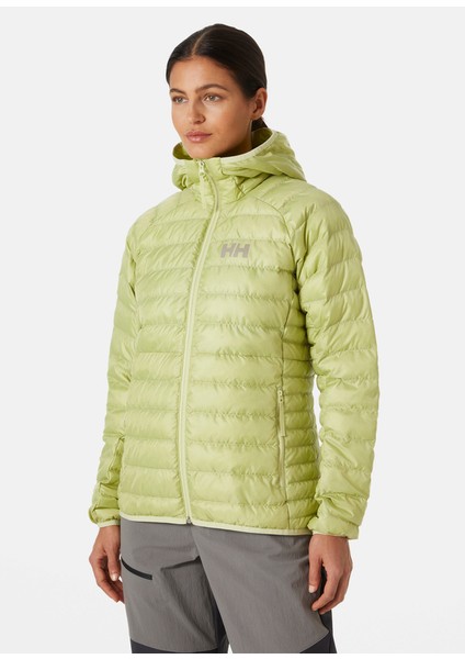 W Banff Hooded Insulator Kadın Yeşil Mont 63252-498 modelleri