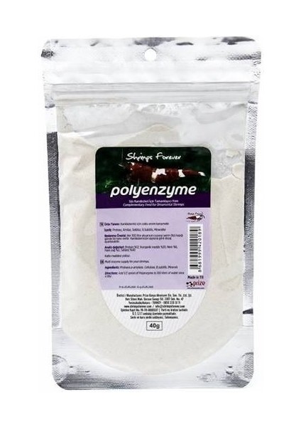 Shrımps Forever Polyenzyme 40 gr