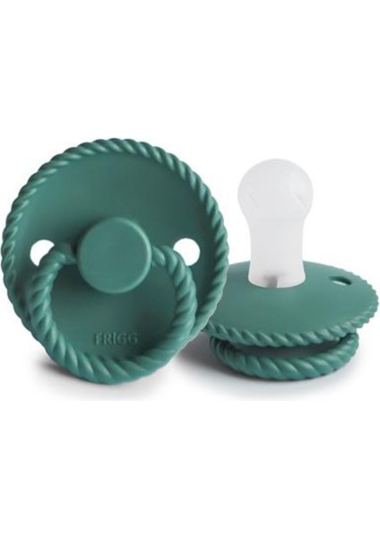 Frıgg Rope Silikon Emzik - Vintage Green 0-6 Ay