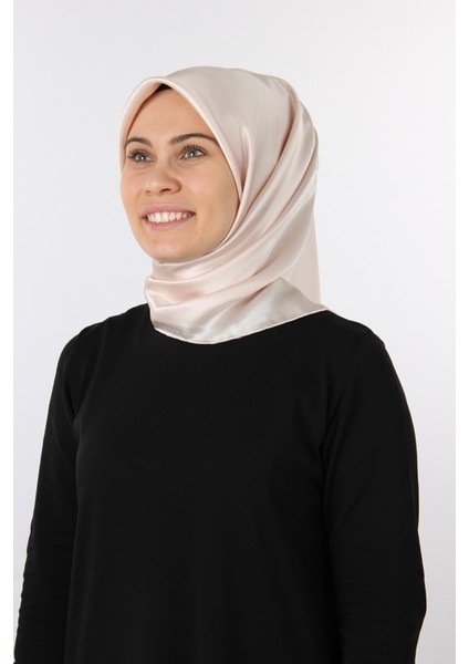 393 Aker Taşlanmış Düz İpek Eşarp 7747758