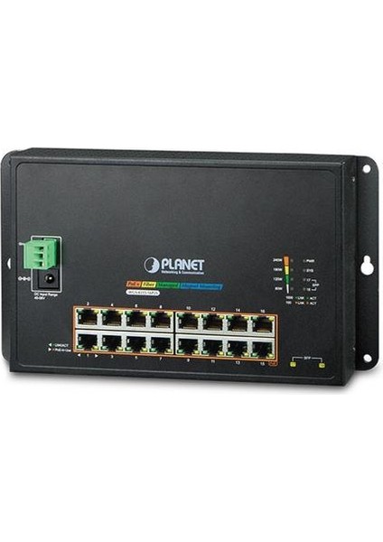 PL-WGS-4215-16P2S 16 Port Gigabit Poe+ 2 Port Sfp 240W L2 Poe Endüstriyel Switch