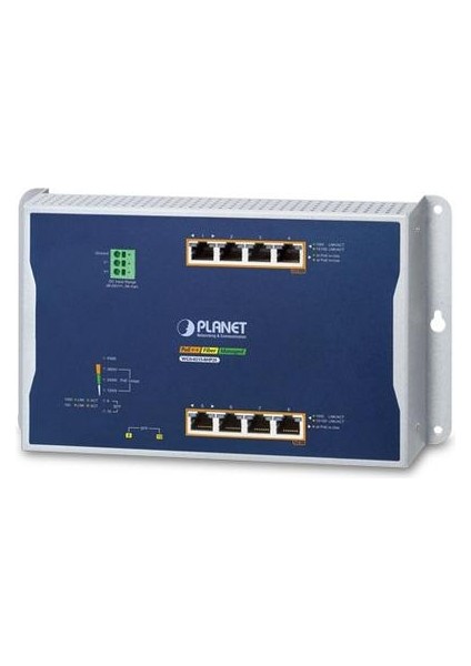 PL-WGS-4215-8HP2S 8 Port Gigabit 2 Port Sfp 360W Poe Yönetilebilir Endütriyel Switch