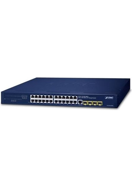 PL-GS-4210-24T4SR 24 Port Gigabit 4 Port Sfp Yönetilebilir Ethernet Switch