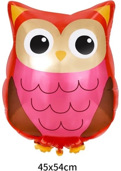 Baykuş Folyo Balon 54X45 cm