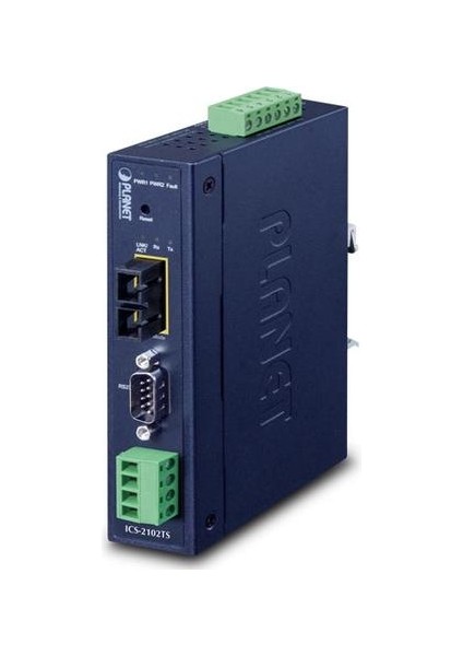 PL-ICS-2102T 1 Port RS232/RS422/RS485 Serial To Sc 100FX 30 Km Media Convektör