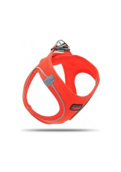 Air-mesh Harness Köpek Göğüs Tasması Parlak Kırmızı