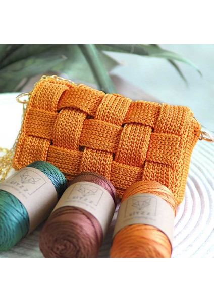 Floş Makrome Ipi / 2 mm / Koyu Amber fiyatları