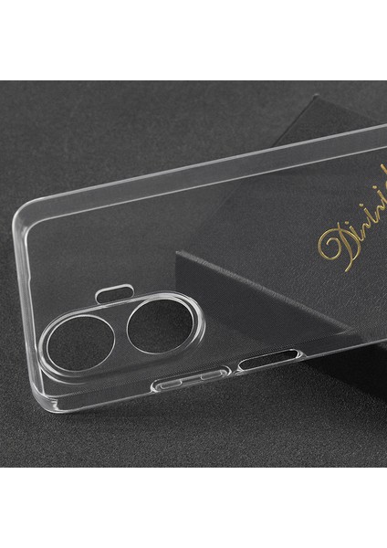 Tecno Camon 19 Neo Kılıf Kamera Korumalı Ince Şeffaf Silikon