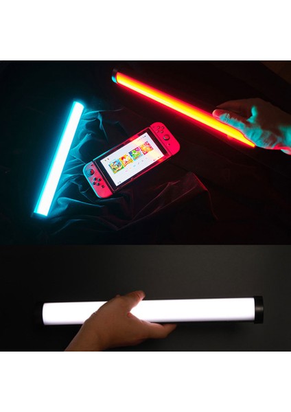 Tb-30 Rgb LED Tüp Işık 3'lü Set