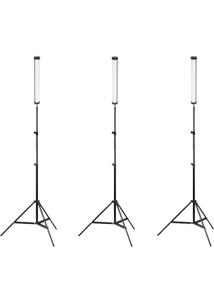 Tb-30 Rgb LED Tüp Işık 3'lü Set