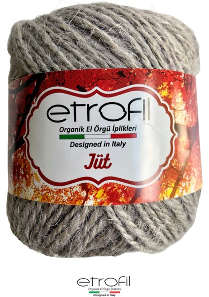 Jut El Örgü Ipi (2 Adet) - 79057 Gri
