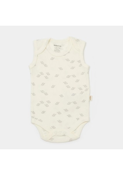 %100 Organic Cotton 2 Li Askılı Bebek Zıbın Atlet CSYM1111 fırsatları