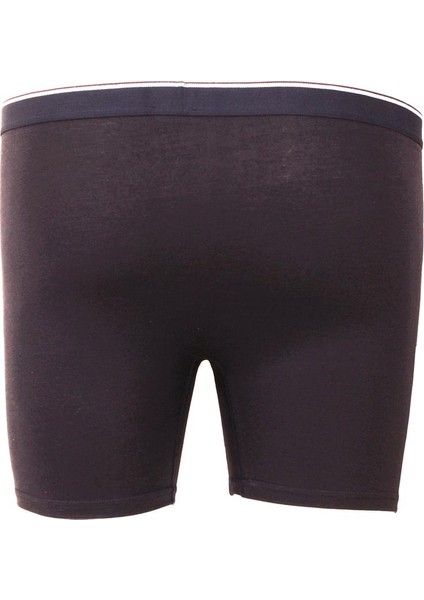 Mocgrande Erkek Büyük Beden Likralı Uzun Paça Boxer 11906 Fume modelleri