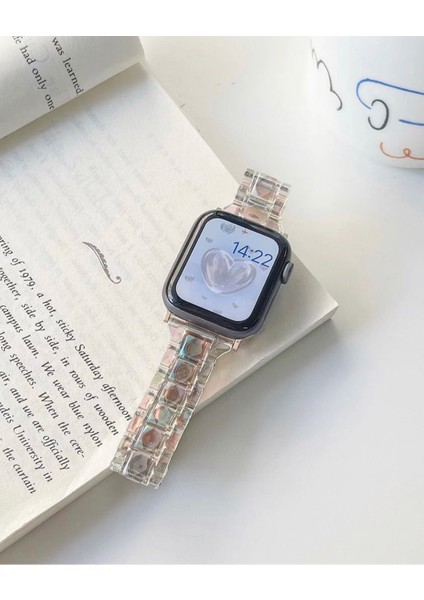 Apple Watch Hologramlı Kemik 38-40-41 mm Akıllı Saat Kordon