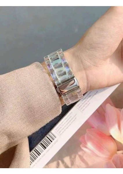 Apple Watch Hologramlı Kemik 38-40-41 mm Akıllı Saat Kordon